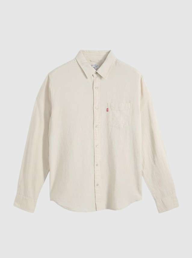 Camisa Levis Homem Sunset 1 Pocket Standard Neutrals