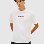 T-Shirt Tommy Jeans Homem Tjm Rlx La Backprint Ss Tee Ext