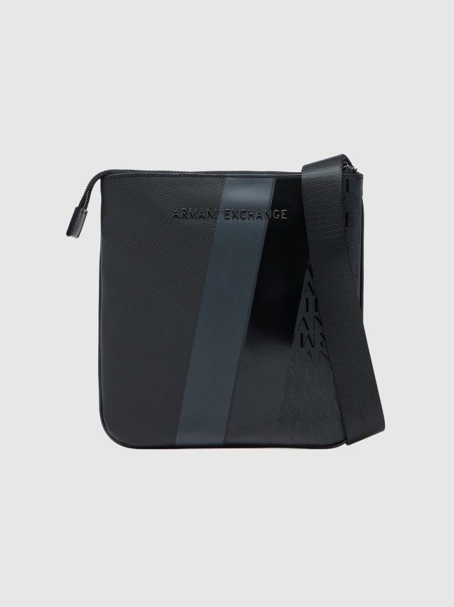 Mala Armani Exchange Homem Dylan Flat Crossbody
