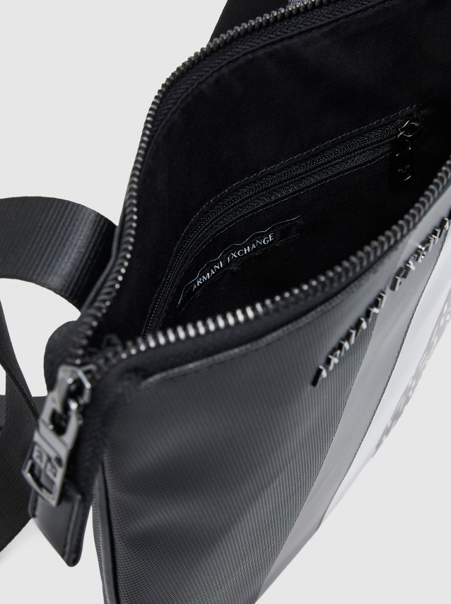 Mala Armani Exchange Homem Dylan Flat Crossbody