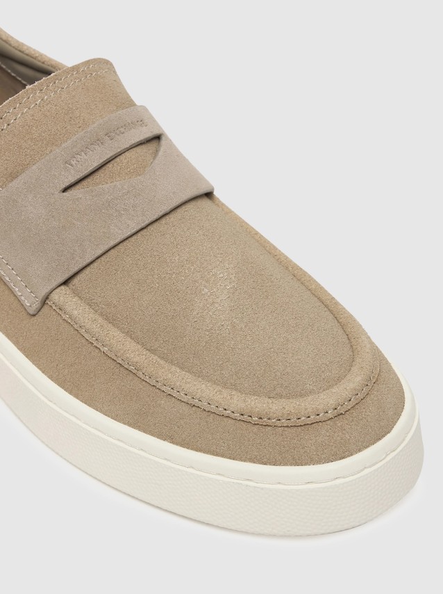 Sapato Armani Exchange Homem Sneaker London Suede