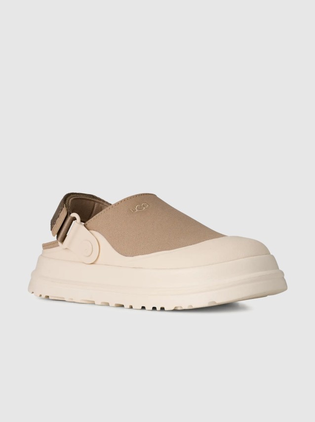 Mules Ugg Mulher Goldenglow Canvas Clog