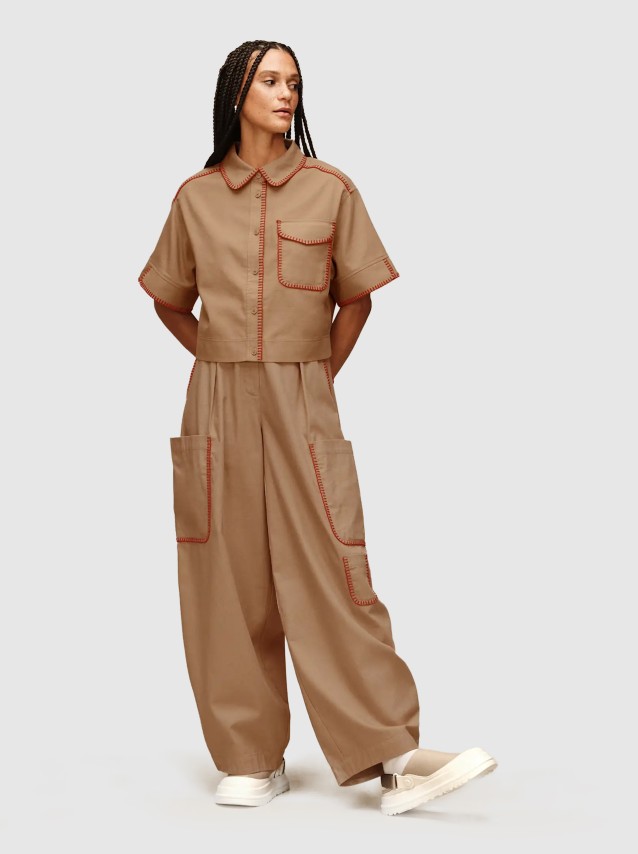 Mules Ugg Mulher Goldenglow Canvas Clog