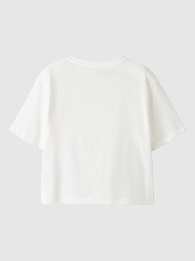 T-Shirt Name It Menina Nkffosiaz Ss Nreg Short Top Box