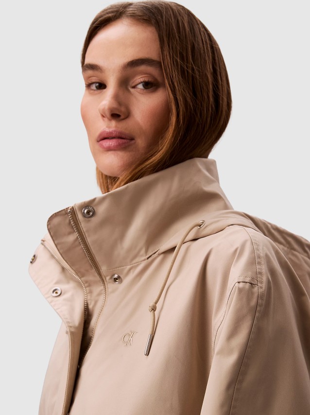 Casaco Calvin Klein Mulher Short Transitional Tech Jacket