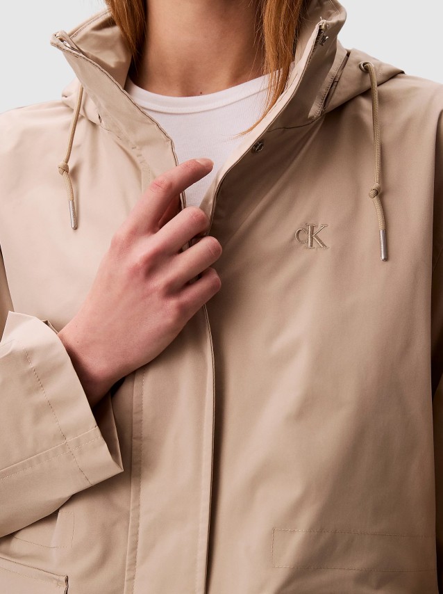 Casaco Calvin Klein Mulher Short Transitional Tech Jacket