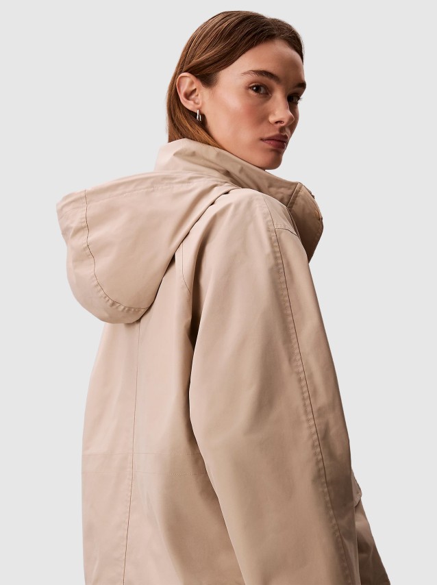 Casaco Calvin Klein Mulher Short Transitional Tech Jacket