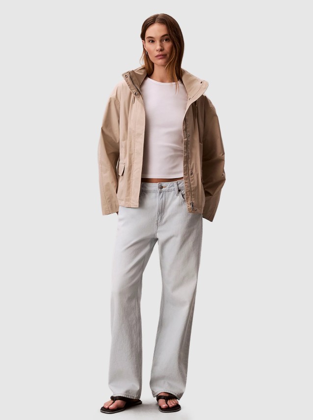 Casaco Calvin Klein Mulher Short Transitional Tech Jacket