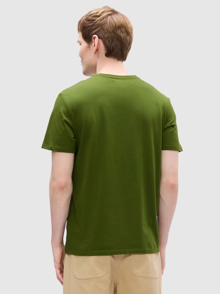 T-Shirt Calvin Klein Homem Ss Badge 30S Jersey Classic Tee