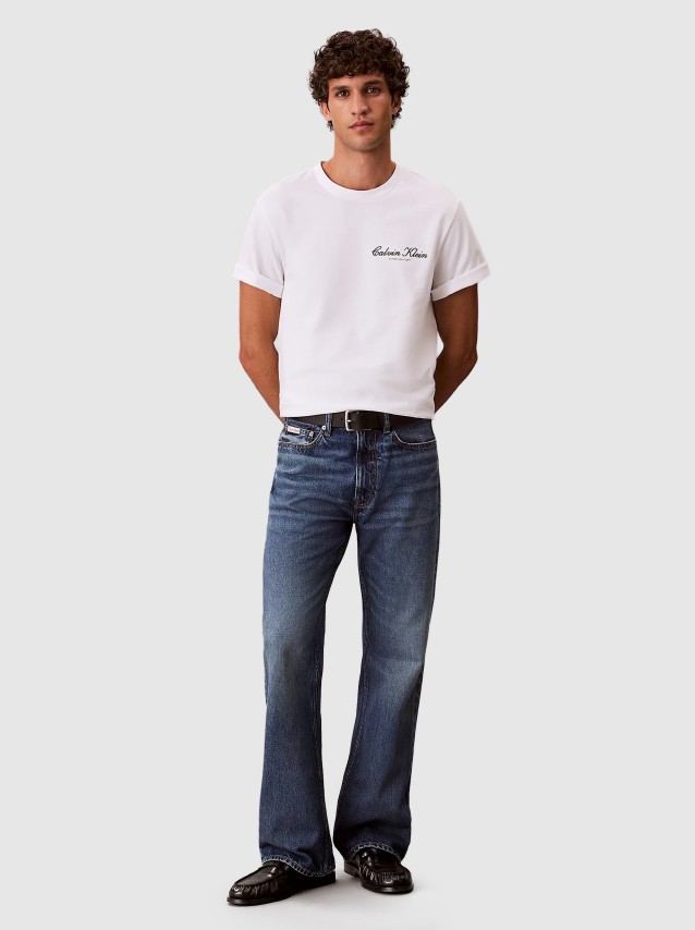 T-Shirt Calvin Klein Mulher 20S March Graphic Seasonal Fashi