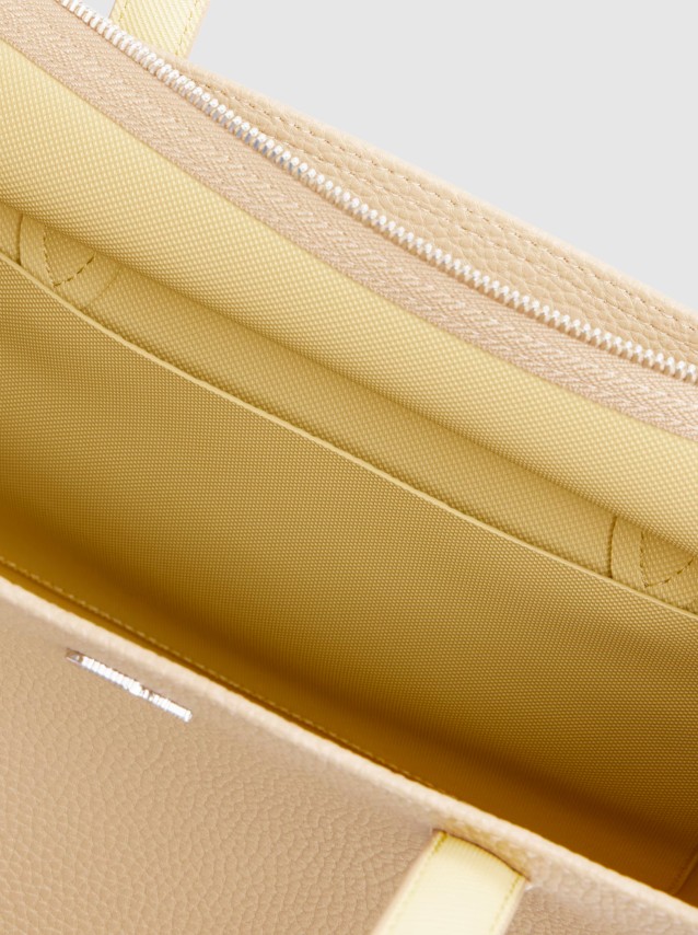 Shoppers Mulher Anna Petit Pique Zipped Shopping Bag Lacoste