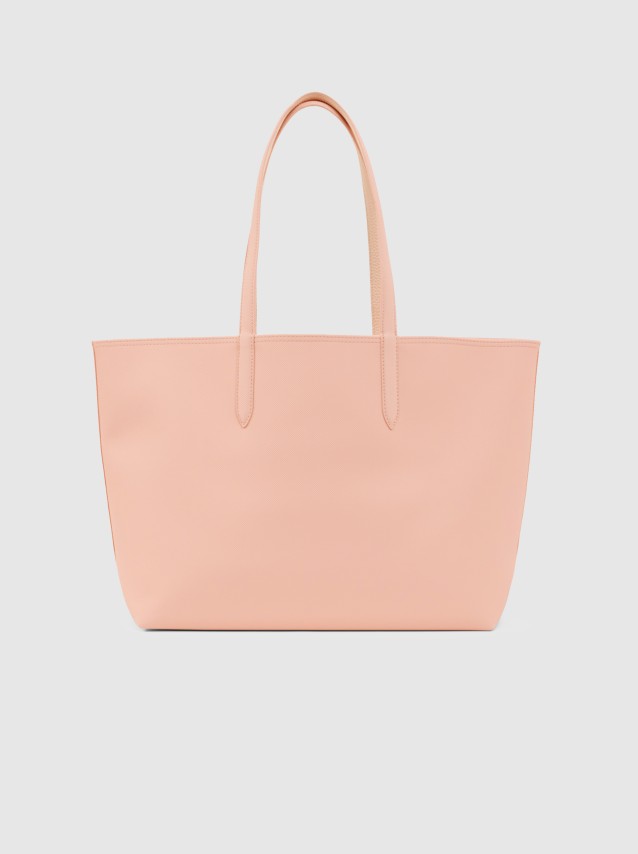 Shoppers Mulher Anna Petit Pique Reversible Shopping Bag Lacoste