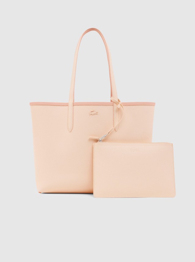 Shoppers Mulher Anna Petit Pique Reversible Shopping Bag Lacoste