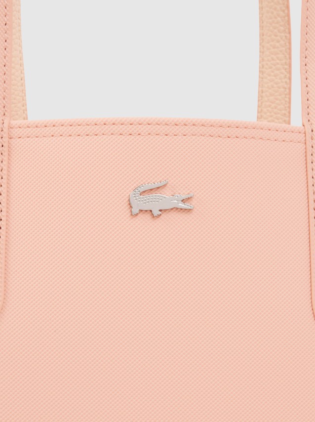 Shoppers Mulher Anna Petit Pique Reversible Shopping Bag Lacoste