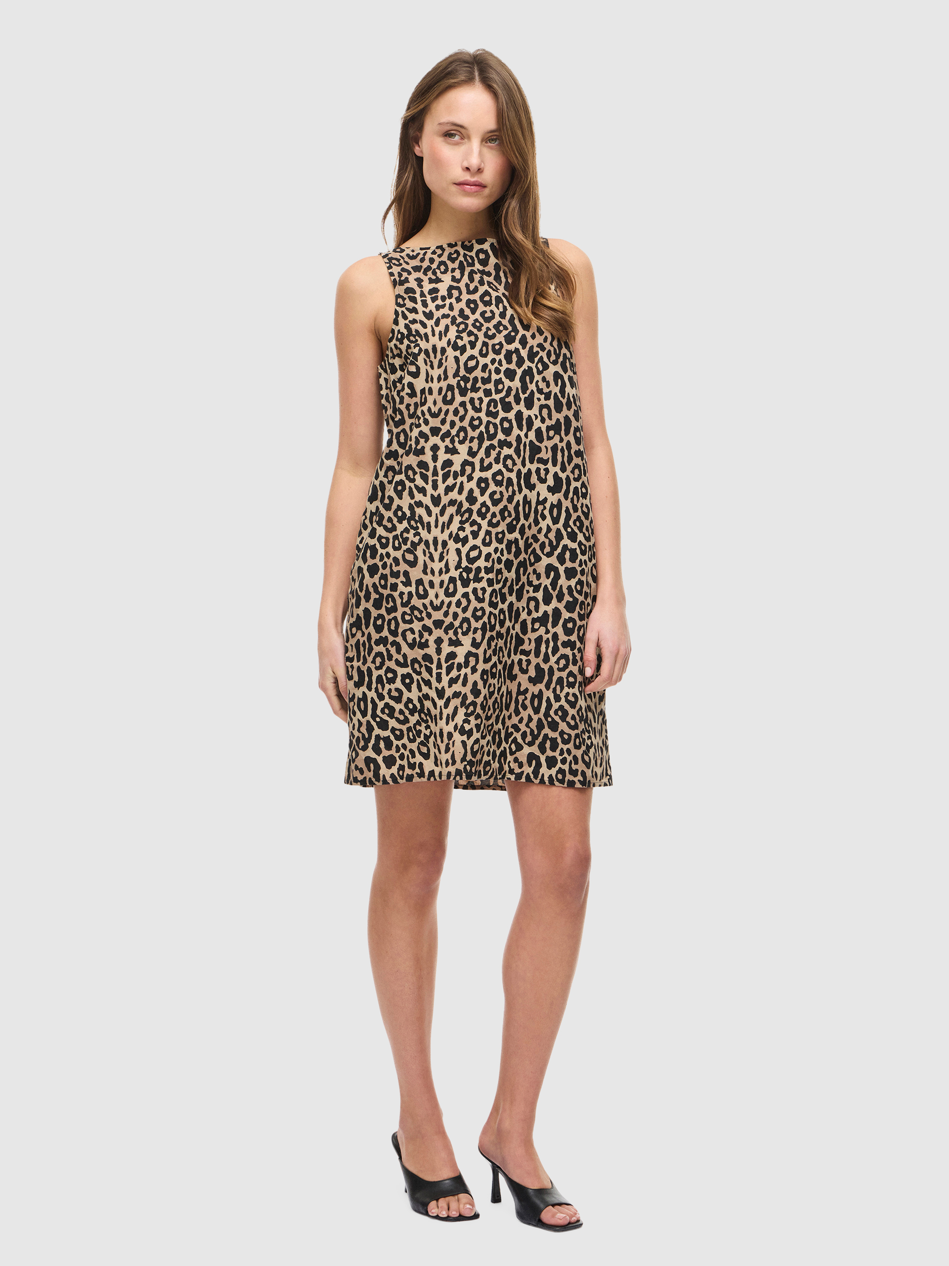 Vestido Vila Mulher Viprisilla Pri Sl Boatneck Dress Vol