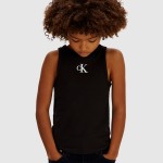 Top Calvin Klein Menina Ck Logo Tank Top