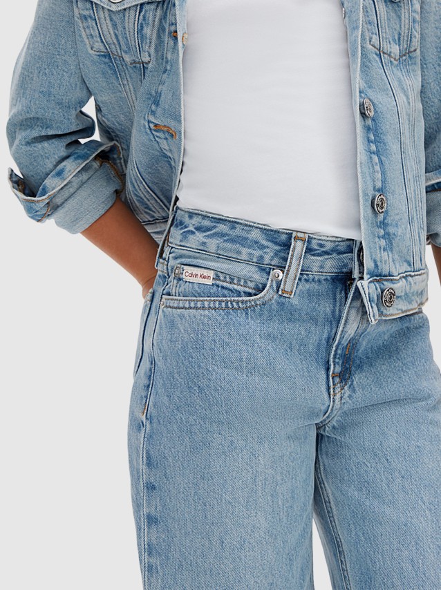 Jeans Calvin Klein Menina Wide Leg Jean