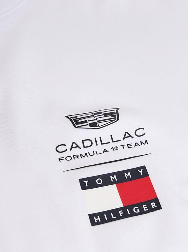 T-Shirt Tommy Hilfiger X Cadillac Homem Th X Cf1 Logo Tee