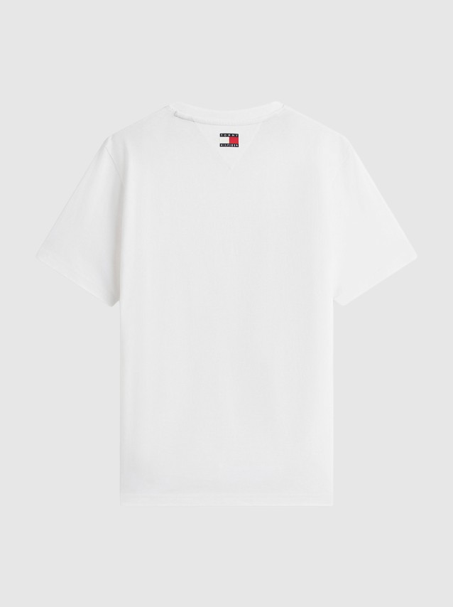 T-Shirt Tommy Hilfiger X Cadillac Homem Th X Cf1 Logo Tee