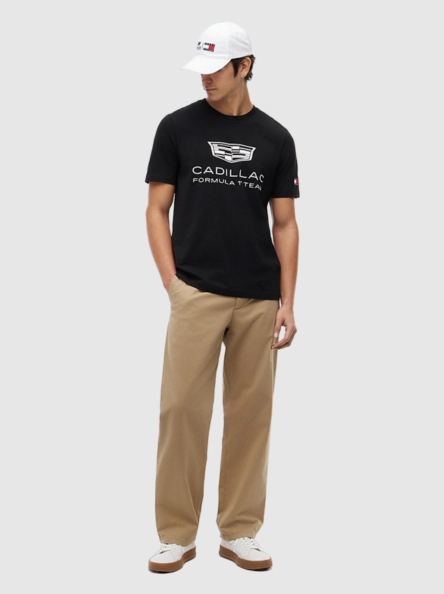T-Shirt Tommy Hilfiger X Cadillac Homem Th X Cf1 Shield Graphic Tee