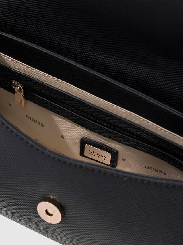 Mala Guess Mulher Patsie Top Handle Flap