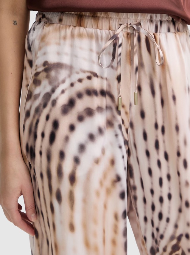 Cal�as Guess Mulher Dalia Fluid Jogger Pant