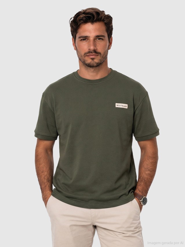 T-Shirt  Homem Oversize Westrags