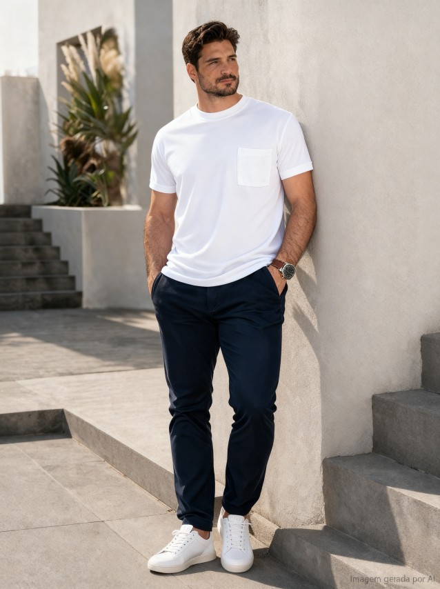 T-Shirt Masculin Westrags