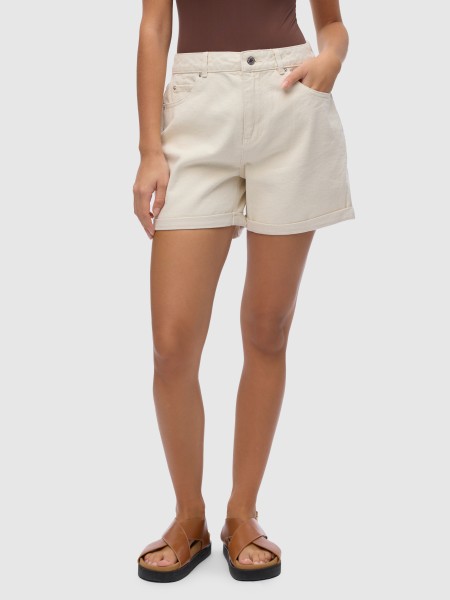 Pantalones Cortos Femenino Vero Moda