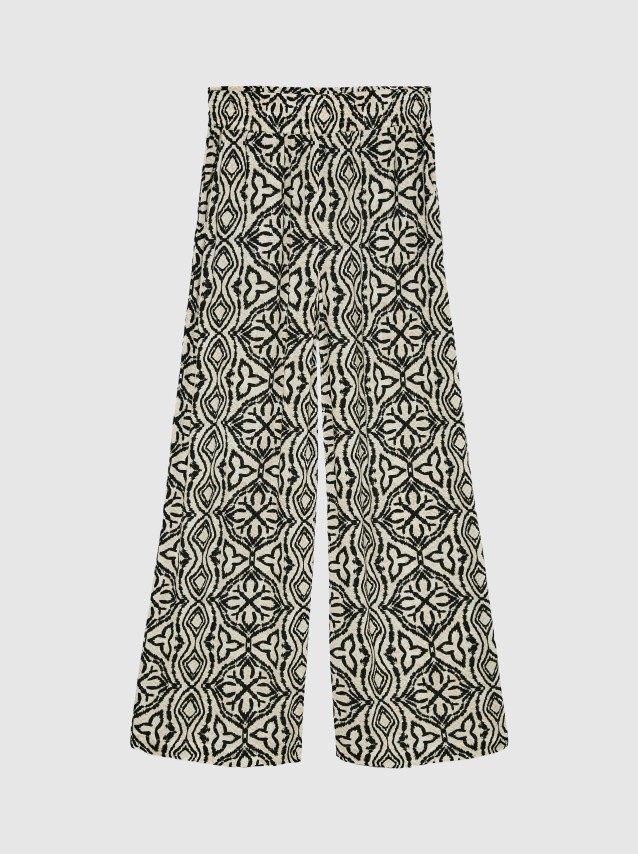 Calca Mulher Vmmenny Hw Wide Pants Wvn Ga Vero Moda