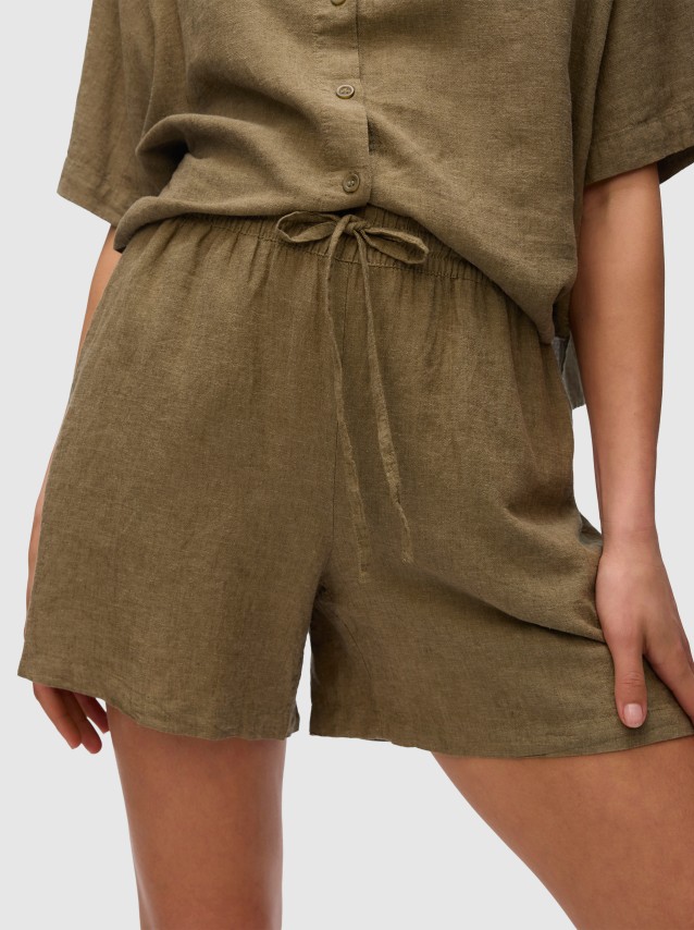 Pantalones Cortos Femenino Vero Moda