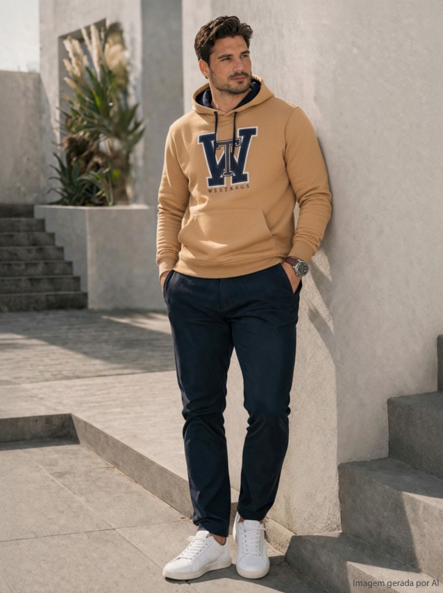Sweatshirt Masculin Westrags