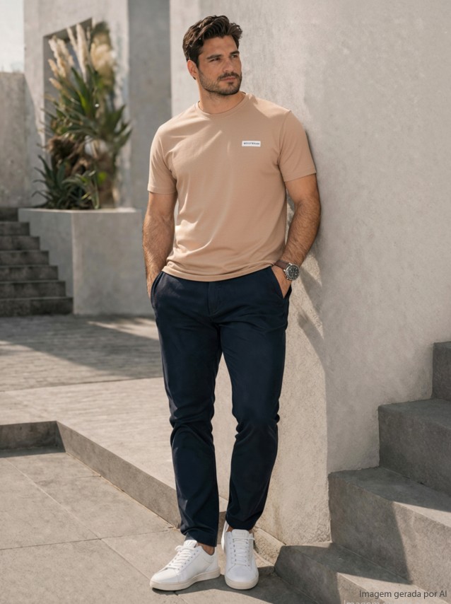 T-Shirt  Homem Oversize Westrags