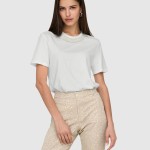 T-Shirt Mulher Onlparker S/s O-Neck Bling Top Box Jrs Only