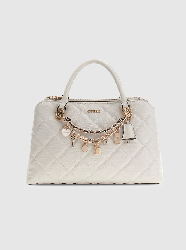 Mala Guess Mulher Libby 2 Comp Satchel