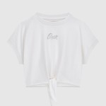 T-Shirt Guess Menina Knot Ss T-Shirt