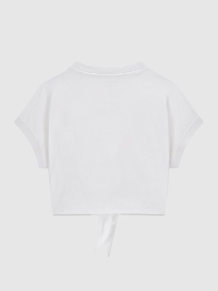 T-Shirt Guess Menina Knot Ss T-Shirt