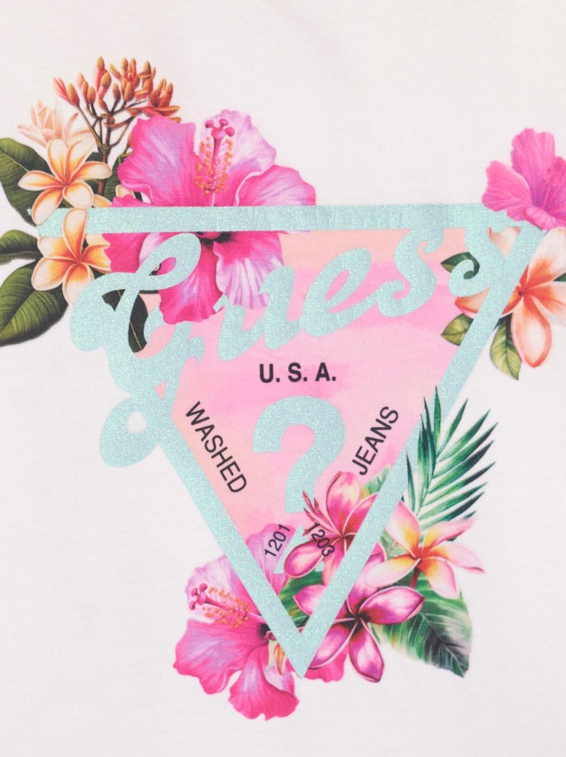 T-Shirt Guess Menina  Ss T-Shirt