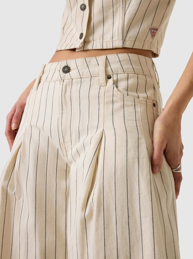 Pantalones Cortos Femenino Guess Jeans