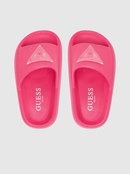 Chinelo Guess Menina Rubber Slippers