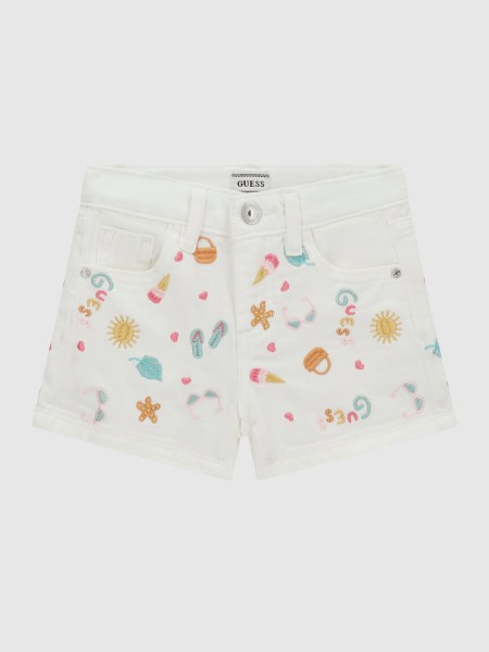 Pantalones Cortos Femenino Guess Kids