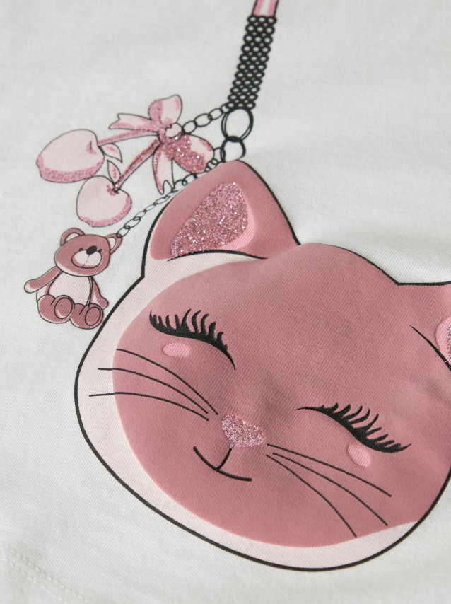 T-Shirt Name It Menina Nmffera Ss Nreg Top