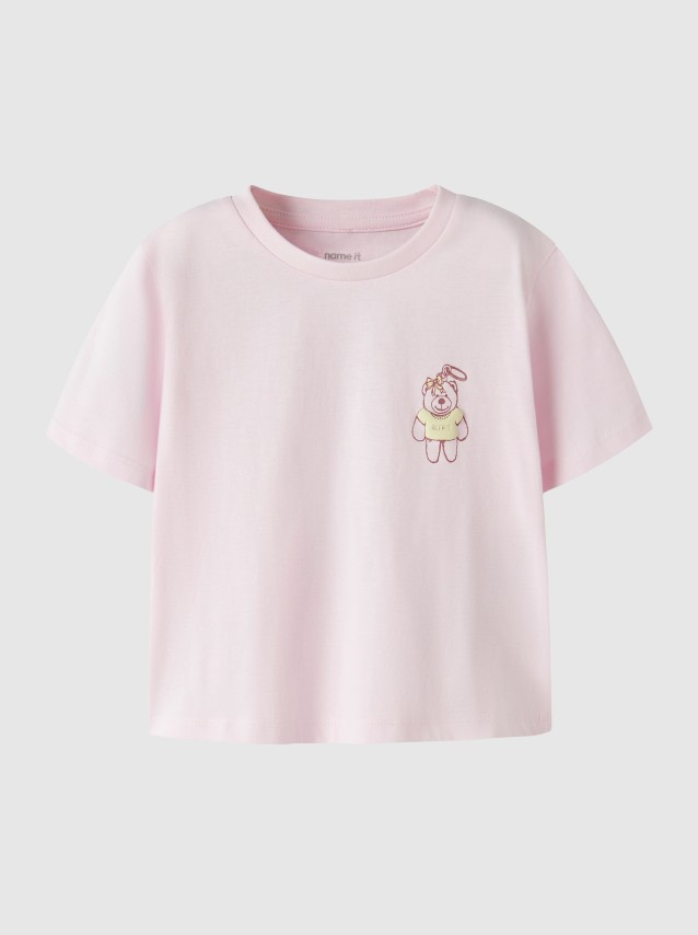 T-Shirt Name It Menina Nmffera Ss Nreg Top