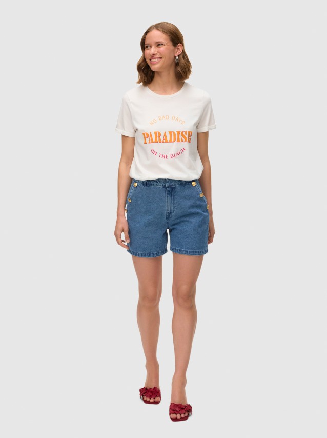 Shorts F�minin Vero Moda