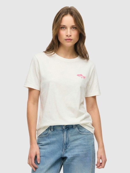 T-Shirt Vila Mulher Vihiva Ss T-Shirt