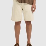Cal��es Selected Homem Slhreg Alex Ecru 704 Denim Short Noos