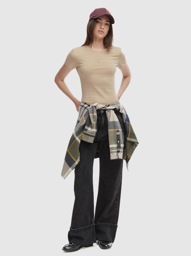 T-Shirt F�minin Tommy Jeans