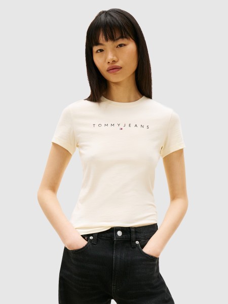 Camiseta Femenino Tommy Jeans Camiseta Femenino Tommy Jeans