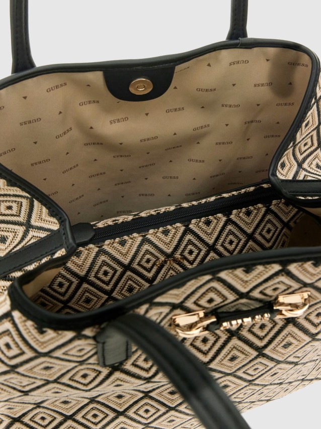 Mala Guess Mulher Sophia Large 2 In 1 Tote