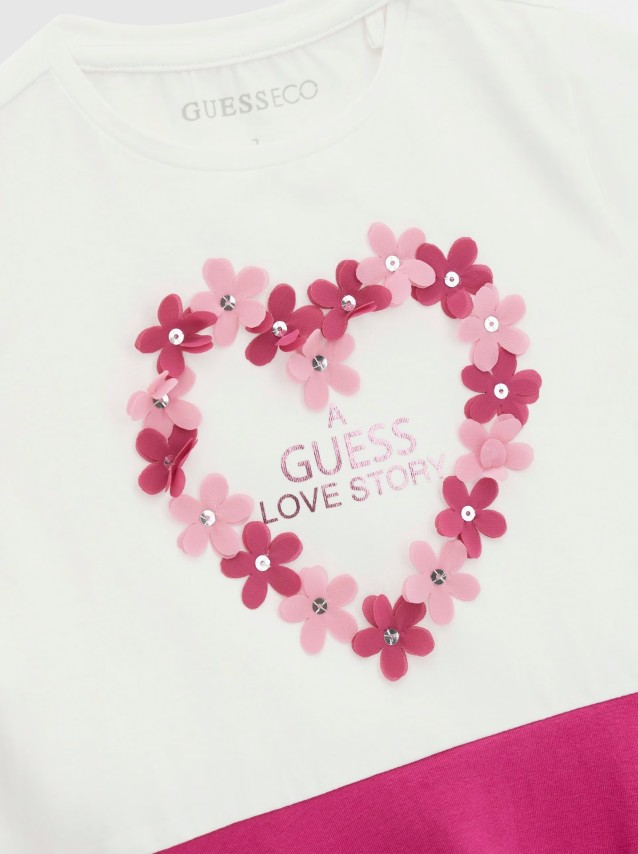T-Shirt Guess Menina  Ss T-Shirt